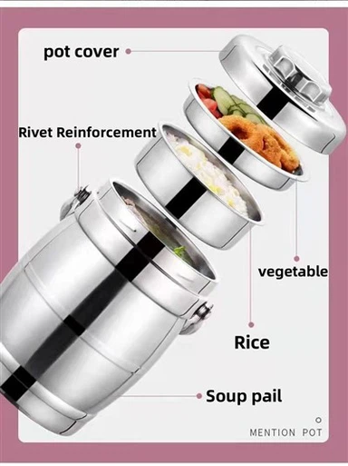 স্টেইনলেস স্টীল লাঞ্চ বক্স